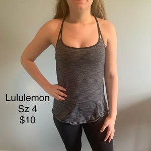 Lululemon strappy back tank